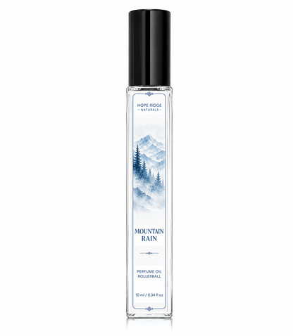 Mountain Rain Perfume Oil - 10 ml Rollerball