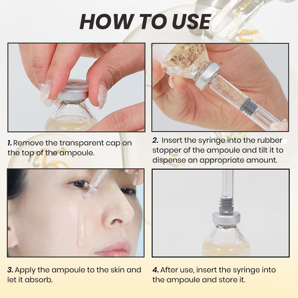 BARUBT Deep Collagen Peptide Intensive Ampoule, Anti-Aging Facial Serum - 40 ml