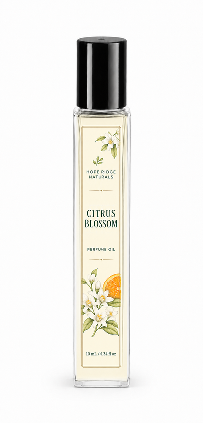 Citrus Blossom Perfume Oil Rollerball — 10 mL