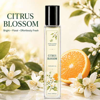 Citrus Blossom Perfume Oil Rollerball — 10 mL